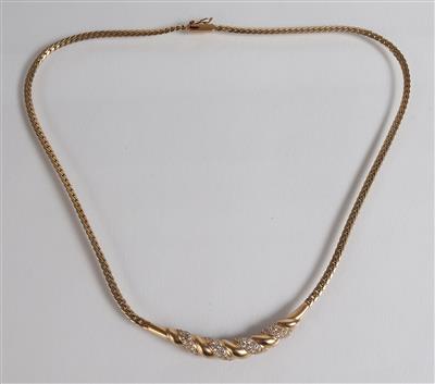 Brillantcollier - Schmuck, Kunst & Antiquitäten