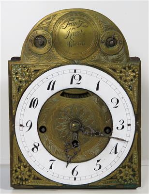 Josefinisches Uhrwerk einer Wanduhr - bezeichnet Frantz Karst Wien, um 1780/1800 - Gioielli, arte e antiquariato