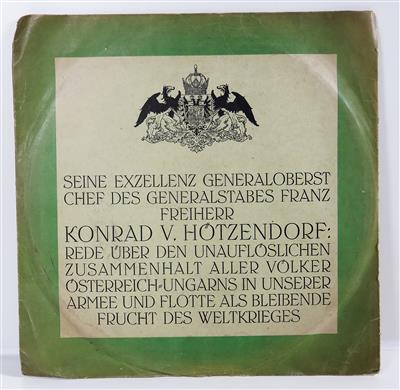 Schallplatte aus 1915 - Klenoty, umění a starožitnosti