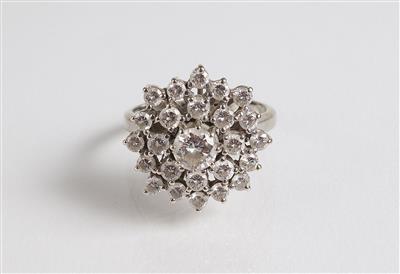 Brillant Damenring zus. ca. 1,90 ct - Jewellery, Works of Art and art