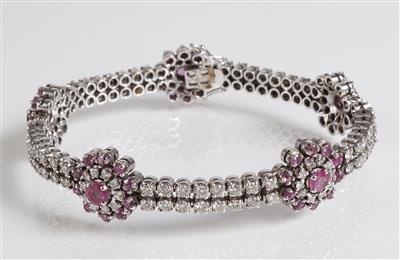 Brillantarmband zus. ca. 3,30 ct - Gioielli, arte e antiquariato