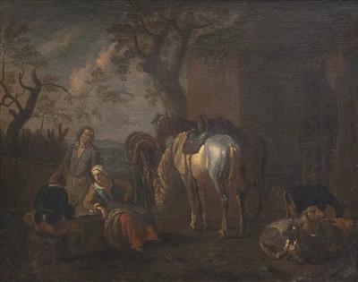 Niederländische Schule, 17. Jahrhundert, Pieter van Bloemen - Klenoty, umění a starožitnosti