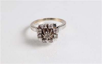 Brillant Diamantdamenring - Schmuck, Kunst & Antiquitäten