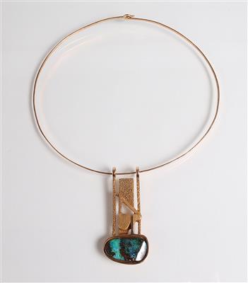 Opalcollier - Schmuck, Kunst & Antiquitäten