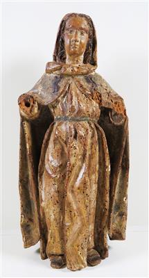 Madonna, wohl Indo-Portugiesisch, 18./19. Jahrhundert - Schmuck, Kunst & Antiquitäten