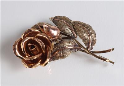 Brosche "Wiener Rose" - Gioielli, arte e antiquariato