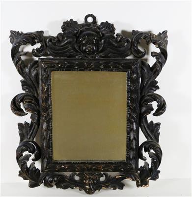 Frühbarocker Bilder- oder Spiegelrahmen, wohl Oberitalien, 2. Hälfte 17. Jahrhundert - Jewellery, Works of Art and art