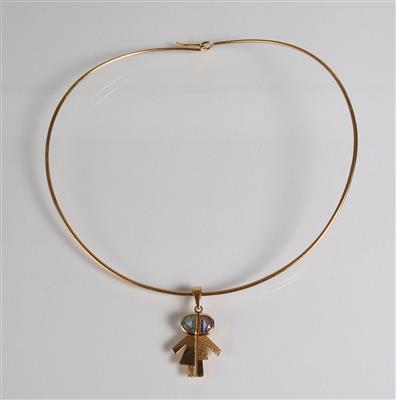 Anhänger an Halsreif - Schmuck, Kunst & Antiquitäten