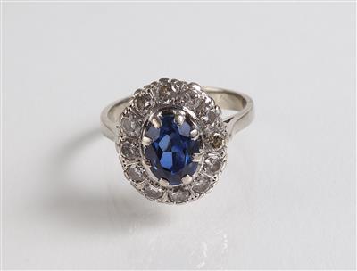 Brillantdamenring zus. ca. 0,60 ct - Schmuck, Kunst & Antiquitäten