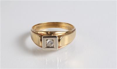 Brillantring ca. 0,15 ct - Schmuck, Kunst & Antiquitäten