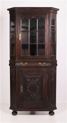 Zweiteiliger Eckschrank im Frühbarockstil - Gioielli, arte e antiquariato