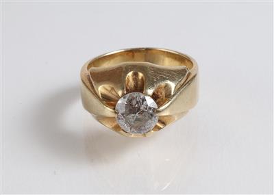 Solitärring ca. 1,50 ct - Schmuck, Kunst & Antiquitäten