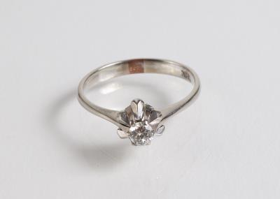 Solitärring ca. 0,15 ct - Schmuck, Kunst & Antiquitäten