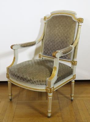 Armfauteuil im Louis-Seize-Stil, 2. Hälfte 19. Jahrhundert - Gioielli, arte e antiquariato