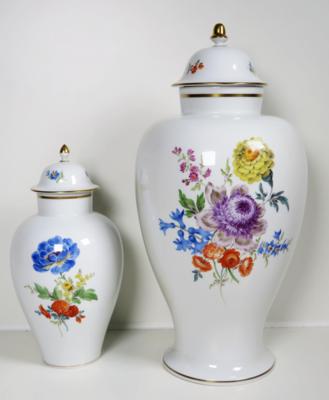 Große und kleine Deckelvase, Meissen, 20. Jahrhundert - Gioielli, arte e antiquariato