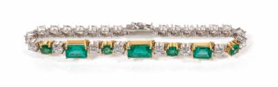 Brillantarmband zus. ca. 4,60 ct - Gioielli, arte e antiquariato