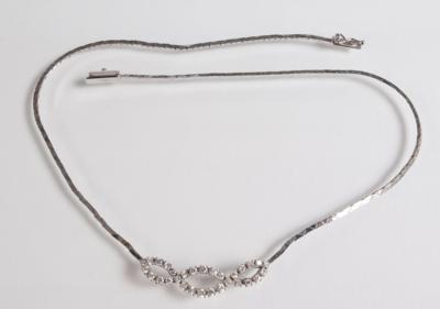 Brillant Collier zus. ca. 1 ct - Gioielli, arte e antiquariato