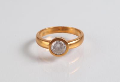 Solitärring 0,93 ct - Jewellery, Works of Art and art