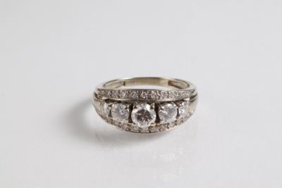 Brillantring zus. ca. 1,60 ct - Gioielli, arte e antiquariato