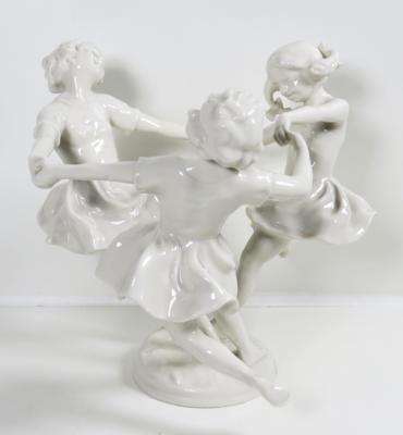 Maientanz (Mädchenreigen), Entwurf Karl Tutter, Lorenz Hutschenreuther, Kunstabteilung, Selb, 1955/68 - Gioielli, arte e antiquariato