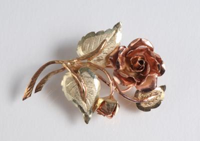 Brosche "Wiener Rose" - Jewellery, Works of Art and art