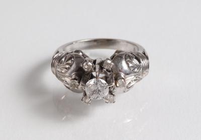 Brillant Diamant Damenring zus. ca. 0,50 ct - Schmuck, Kunst & Antiquitäten