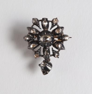 Diamantbrosche - Jewellery, Works of Art and art