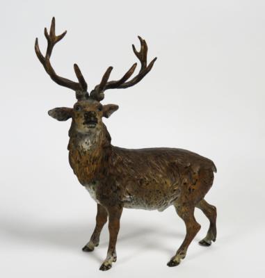 Bronze-Hirsch, 20. Jahrhundert - Antiques, art and jewellery