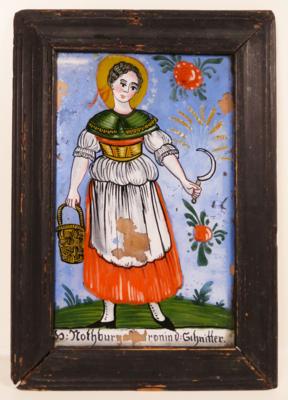 Hinterglasbild, Böhmen, 19. Jahrhundert - Antiques, art and jewellery