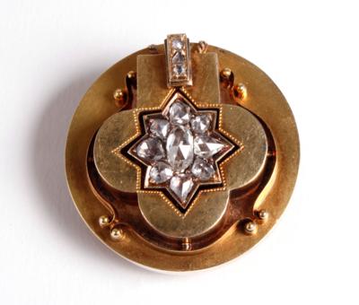 Diamantrauten Brosche - Arte, antiquariato e gioielli