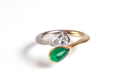 Diamant Damenring ca. 0,60 ct - Arte, antiquariato e gioielli