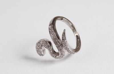 Diamant Schlangenring - Umění, starožitnosti, šperky