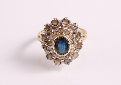 Diamantrauten Damenring - Arte, antiquariato e gioielli
