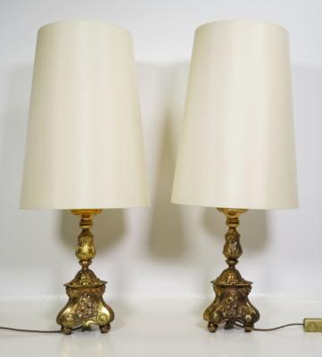 Paar Tischlampen - Schmuck, Kunst & Antiquitäten