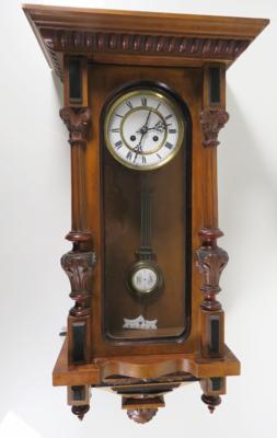 Historismus-Wanduhr - Regulator, um 1880 - Antiques, art and jewellery