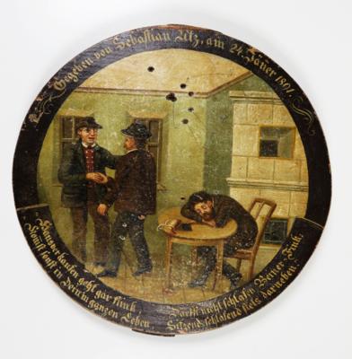 Schützenscheibe, Ende 19. Jahrhundert - Schmuck, Kunst & Antiquitäten