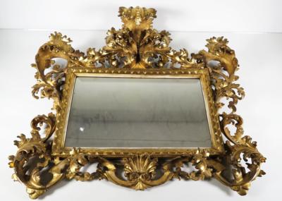 Spiegel im modifizierten Florentiner Barockstil, 19. Jahrhundert - Antiques, art and jewellery