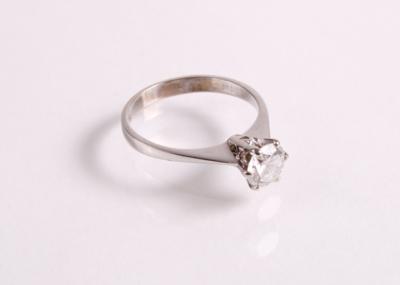 Solitärring ca. 0,70 ct - Antiques, art and jewellery