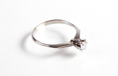 Solitärring ca. 0,25 ct - Antiques, art and jewellery