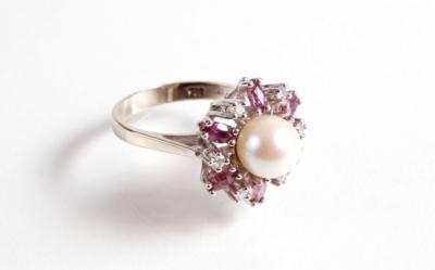 Diamant Damenring - Antiques, art and jewellery