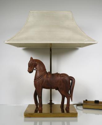 Tischlampe "Pferd", 20. Jahrhundert - Schmuck, Kunst & Antiquitäten