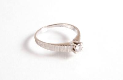 Solitärring 0,14 ct - Schmuck, Kunst & Antiquitäten