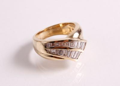 Diamant Damenring zus. ca. 0,80 ct - Antiques, art and jewellery