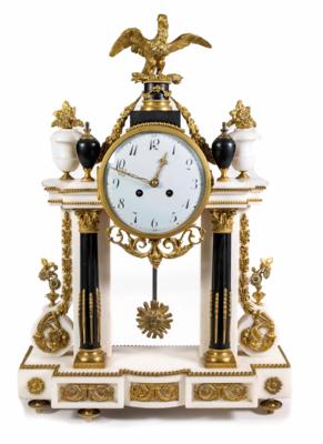 Portaluhr im Louis XVI.-Stil, 19. Jahrhundert - Schmuck, Kunst & Antiquitäten