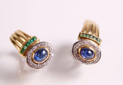 2 Brillant Ohrstecker zus. ca. 0,40 ct - Jewellery, art and antiques