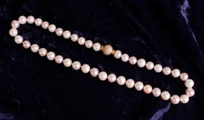 Süßwasserkulturperlen Halskette - Schmuck, Kunst und Antiquitäten