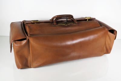 Leder Reisetasche, 1. Hälfte 20. Jahrhundert - Antiques, art and jewellery