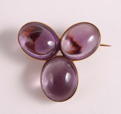 Amethyst Brosche - Gioielli, arte e antiquariato