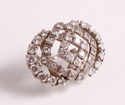 Brillant Diamant Perlverkürzer zus. c. a 2 ct - Klenoty, umění a starožitnosti