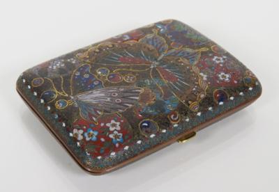 Cloisonne Zigarettenetui, Anfang 20. Jahrhundert - Jewellery, antiques and art